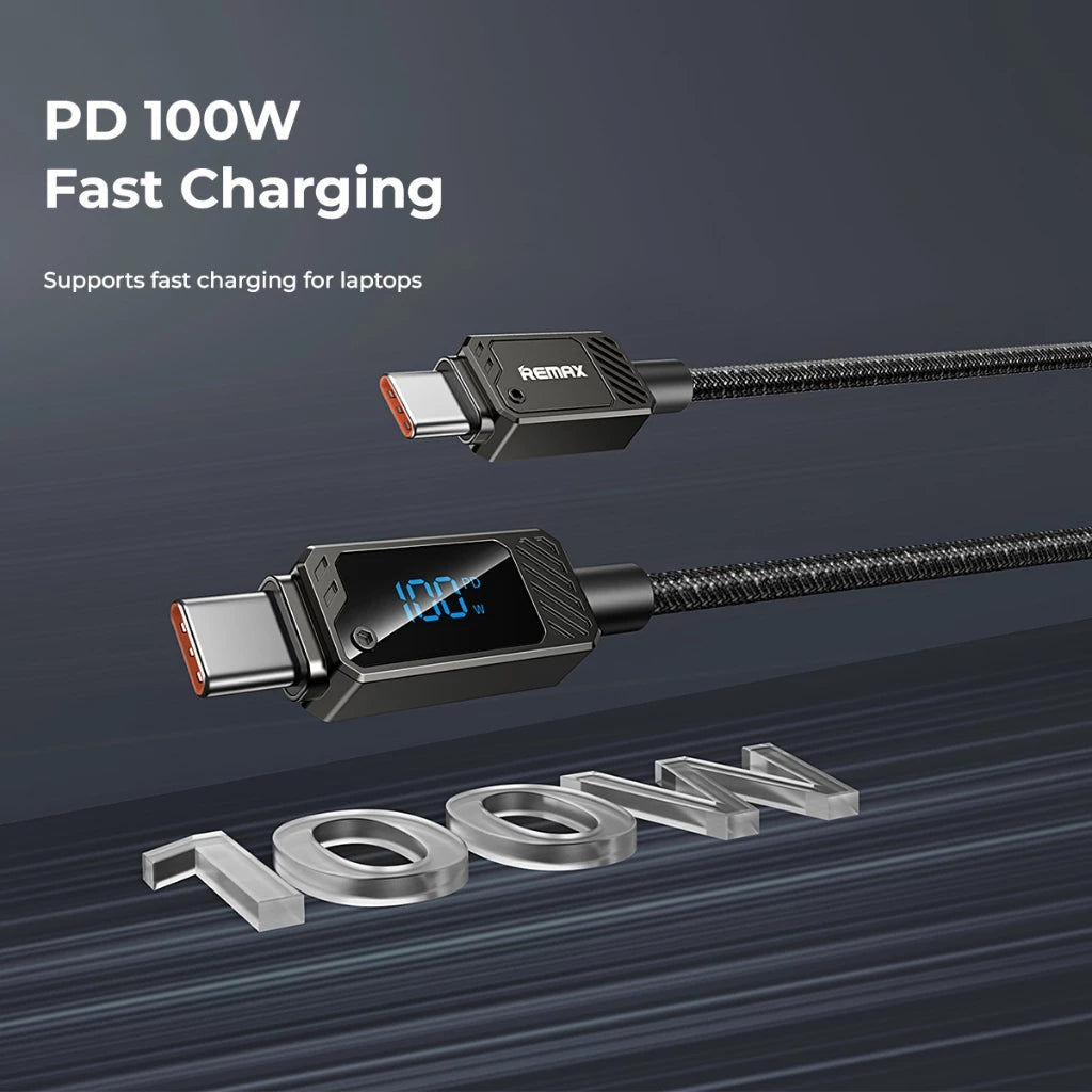 REMAX Display Cable 100W USB C to C 1.2m RC-C069