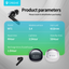 Celebrat W71 Bluetooth 5.4 TWS Earbuds