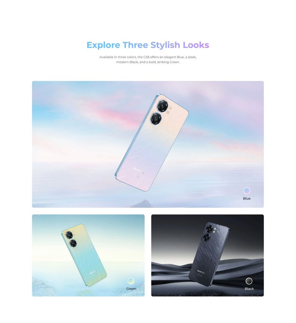 OUKITEL C58 Ultimate Budget Smartphone