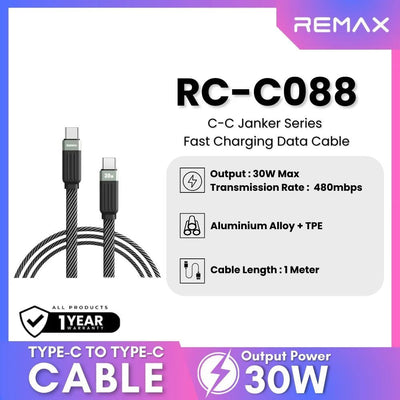 REMAX RC-C088 C-C 30W Fast Charging