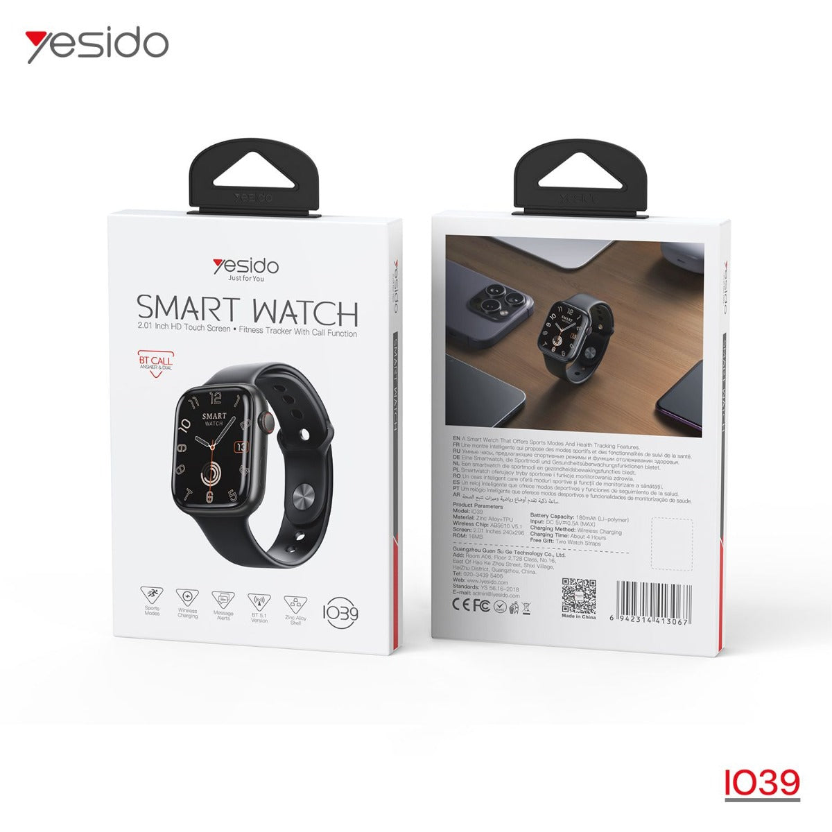 YESIDO IO39 Smart watch