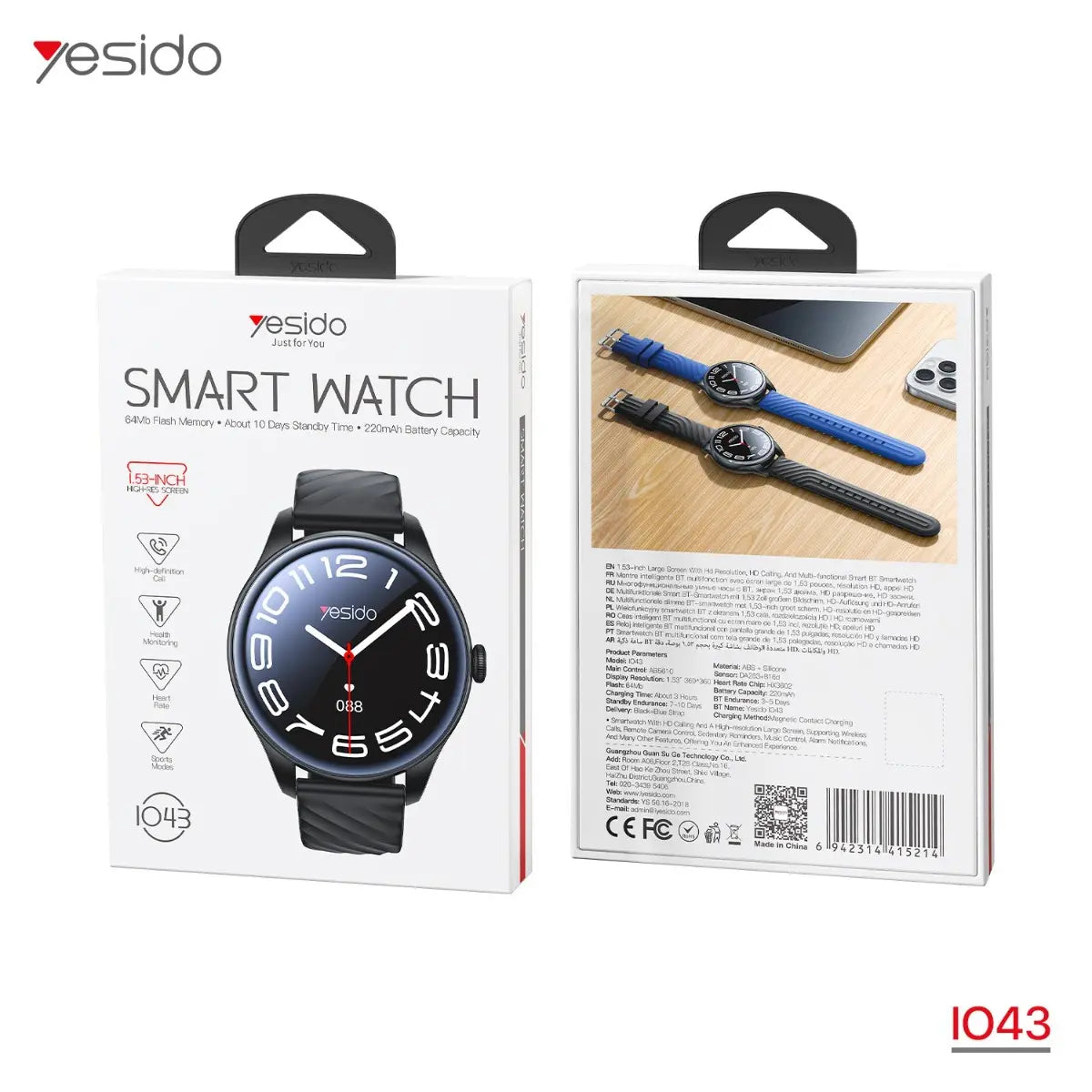 YESIDO IO43 Smart watch
